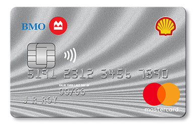 Shell®†† CashBack MasterCard®* from BMO®