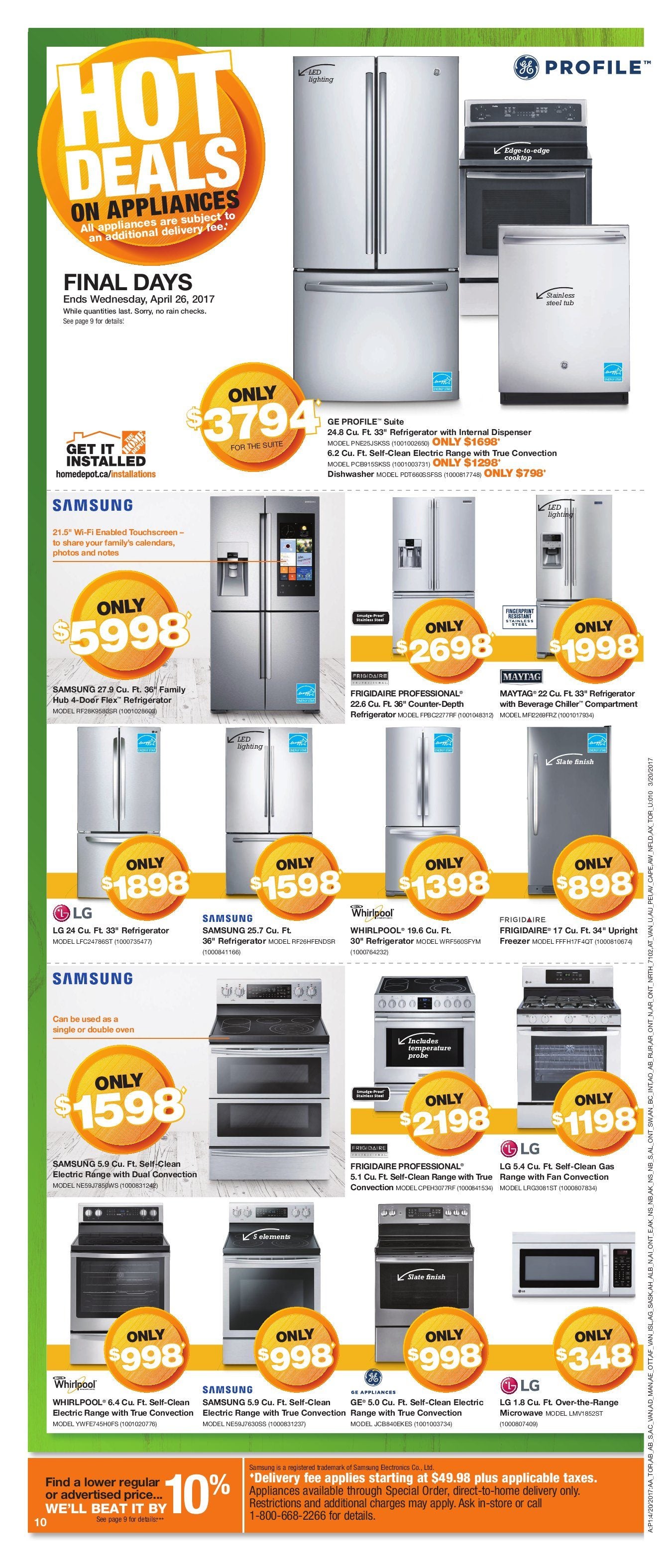 Home Depot Weekly Flyer Weekly Spring Savings Start Here Apr