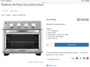 Costco Chefman Air Fryer Convection Oven $149.99