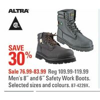 Altra Men's 8" And 6" Safety Work Boots