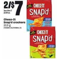 Cheez-It Snap'd Crackers