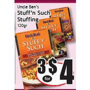 Uncle Ben's Stuff'n Such Stuffing - 3/$4.00
