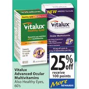 Vitalux Advanced Ocular Multivitamins - 25% off
