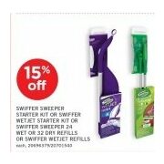 Select Swiffer Products - 15% Off