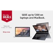 Future Shop 1-Day Deals on Laptops: 14" Acer Aspire R14 Core i5 Convertible Touchscreen Laptop $680 (Was $825) + More