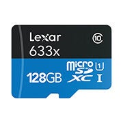 Lexar 128GB Class 10 Memory Card and USB 3.0 Reader - $149.99 (25% off)