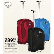 Osprey Ozone 22 46L Ultralight Wheeled Luggage - $289.99