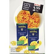 Annie's Homegrown Regular Pasta Cheese Dinner  - $1.99