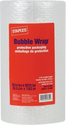 staples bubble wrap