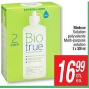 Biotrue Multi-Purpose Solution - $16.99
