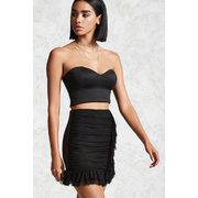 Contemporary Mesh Ruffle Skirt - $17.43 ($7.47 Off)