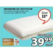 Dreamzone Gel Tech Pillow - $39.99 (33% off)