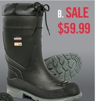 marks steel toe rubber boots