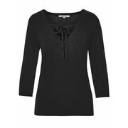 Black Tie Up Sweater - $9.99 ($39.91 Off)