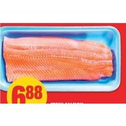 Fresh Salmon Fillets - $6.88/lb