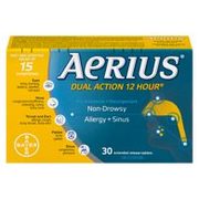 Reactine Allergy Tablets, Liquid Gels, Claritin Tablets, Aerius Allergy or Dual Action Tabs or Flonase, Dose Spray - $24.99