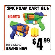 Foam Dart Gun - $4.99