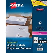 Avery Easy Peel Mailing Labels  - $9.99 (44% off)
