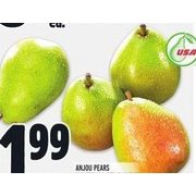 Anjou Pears - $1.99/lb