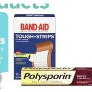 Band-Aid Bandages Or Polysporin  - 15%  off