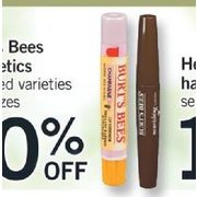 Burt's Bees Cosmetics - 10% off
