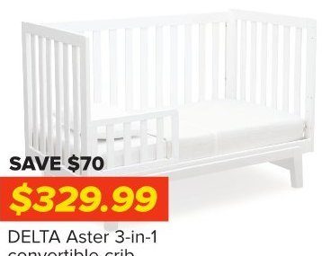delta aster crib