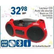 Racer Car CD Boombox - $32.98