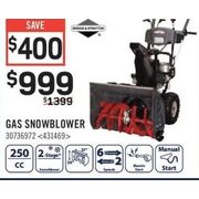 Briggs & Stratton Gas Snowblower - $999.00 ($400.00 off)