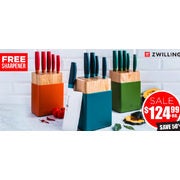 6 Pc. Zwilling Now Knife Block Set - $124.99 (50% off)