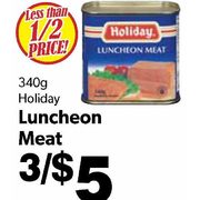 Holiday Luncheon Meat - 3/$5.00