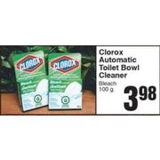 Clorox Automatic Toilet Bowl Cleaner Bleach - $3.98