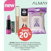 Almay Makeup Removers r Skin Perfecting, Clear Complexion Or Smart Shade Foundation Or Concealer Or Lip Vibes Or Goddess Gloss Lip