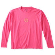 Sporting Life Brand Women's Snowflake Raw Edge Crew T-shirt - $9.94 ($30.06 Off)