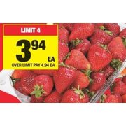 Strawberries - $3.94