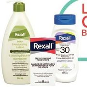 Rexall Brand Skin Care or Sun Care - 20% off