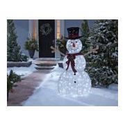 Canvas 5' LED Canadiana Snowman - $112.99 (Up to 20% off)