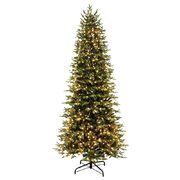 9' Jackson Noble Fir Pre-Lit Slim Artificial Christmas Tree - $548.00