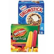Nestle Drumstick or Del Monte Real Fruit Bars - $3.99 ($3.00 off)