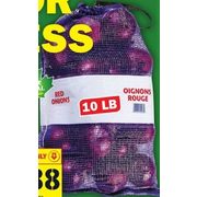 Red Onions - $3.88