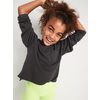 Cropped Cozy-Knit Pocket Sweatshirt For Girls - $16.97 ($13.02 Off)