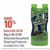 Household Cleaning Products - $4.04-$34.19 (10% off)