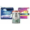 Always Pads or Liners, L. Pads, Liners or Tampons or Tampax Tampons - $8.99/pkg