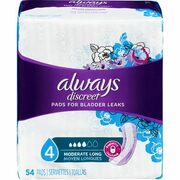 Always Discreet Incontinence Pads or Underwear - $14.49 ($1.49 off)