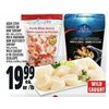 Aqua Star Cooked Or Raw Shrimp, Rock Harbour Raw Butterfly Shrimp, Wild Caught U-10 Colossal Scallops - $19.99/lb