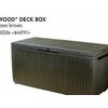"Springwood" Deck Box - $99.00 ($20.00 off)
