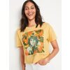 Licensed Pop Culture Graphic Cropped T-Shirt For Women - $20.00 ($4.99 Off)