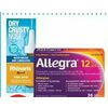 Allegra Allergy Tablets Secaris Nasal Gel or Rhinaris Nasal Care Products - Up to 15% off