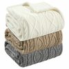 Bee & Willow™ Cable Knit Reversible Throw Blanket - $50.99 (8.5 Off)