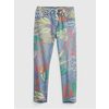 Kids High-rise Floral Print Girlfriend Jeans With Washwell - $39.99 ($19.96 Off)