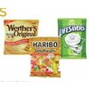 Werther's Haribo or Lifesavers Bagged Candy - 2/$6.00